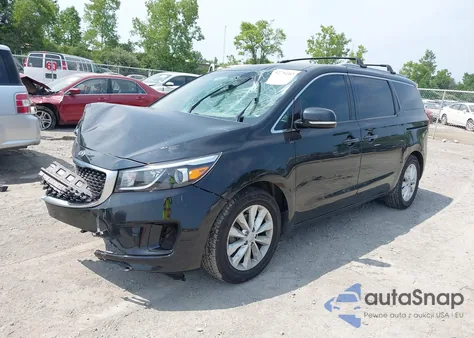 2016 Kia Sedona Ex from USA, damaged, VIN KNDMC5C17G6162337